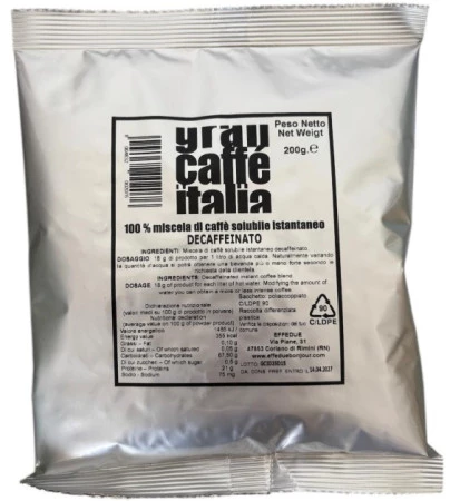 Gran Caffè Italia 100% soluble dek - Beljour