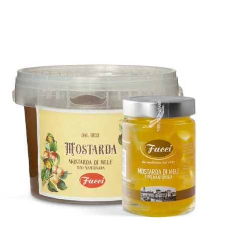 MANTUA APPLE MOSTARDA FOR RETAIL, HO.RE.CA., WHOLESALERS, AND PROFESSIONALS