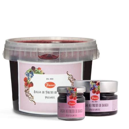 SALSA DI FRUTTI DI BOSCO PER RETAIL, HO.RE.CA., GROSSISTI E PROFESSIONISTI