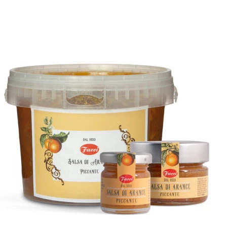 SALSA DI ARANCE PER RETAIL, HO.RE.CA., GROSSISTI E PROFESSIONISTI